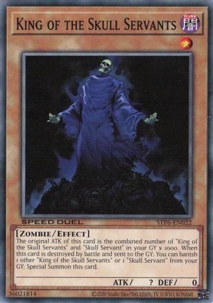 King of the Skull Servants (Common) (STP6-EN022) - Speed Duel: Tournament Pack 6 Unlimited