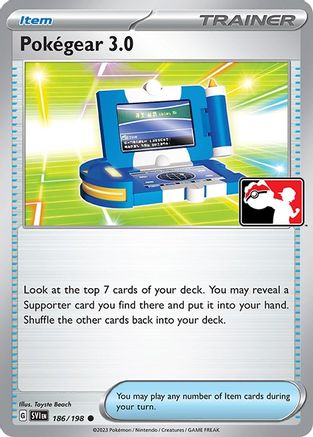Pokegear 3.0 (186/198) [Prize Pack Series Cards] - Common