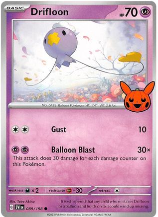 Drifloon (089/198) [Trick or Trade BOOster Bundle 2023] - Common