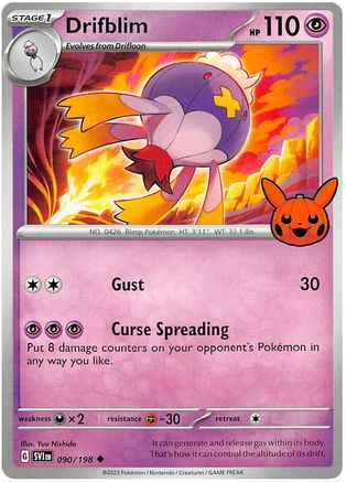 Drifblim (090/198) [Trick or Trade BOOster Bundle 2023] - Uncommon