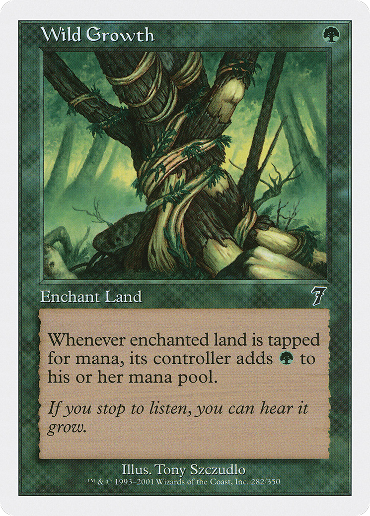 Wild Growth (7ED-282) [7th Edition] Foil