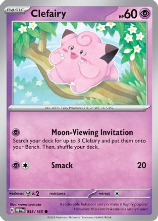 Clefairy (035/165) [SV Scarlet & Violet 151] - Common