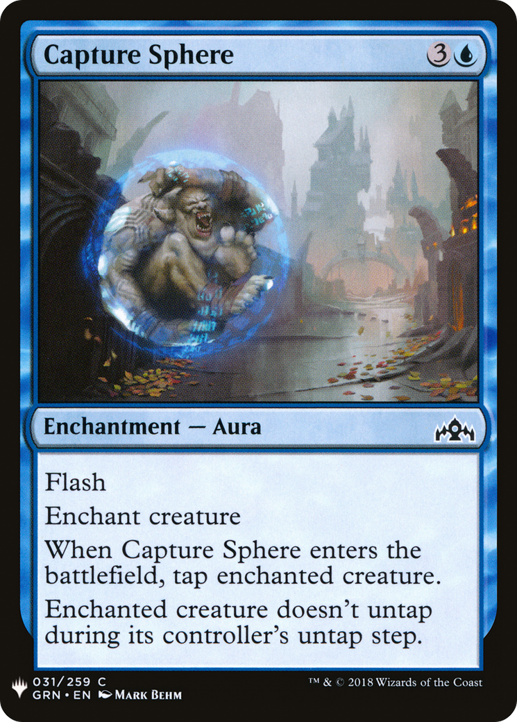 Capture Sphere (LIST-031) [The List]