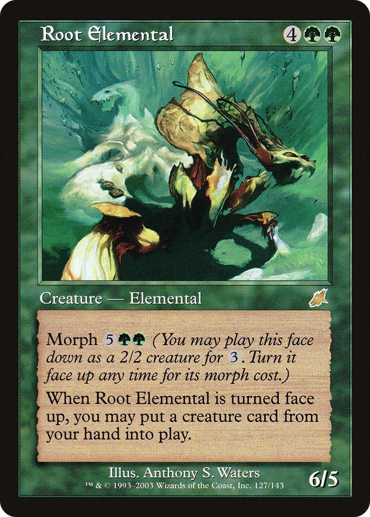 Root Elemental (SCG-127) [Scourge] Foil