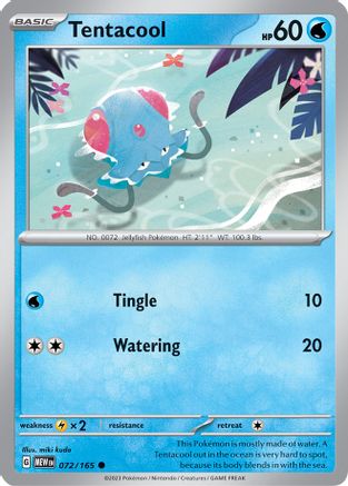Tentacool (072/165) [SV Scarlet & Violet 151] - Common