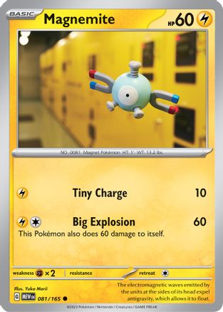 Magnemite (081/165) [SV Scarlet & Violet 151] - Common