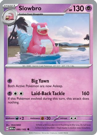 Slowbro (080/165) [SV Scarlet & Violet 151] - Uncommon