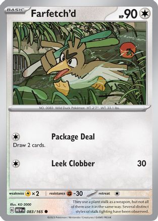 Farfetch'd (083/165) [SV Scarlet & Violet 151] - Common