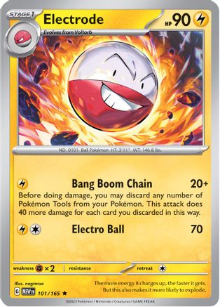 Electrode (101/165) [SV Scarlet & Violet 151] Reverse Holofoil - Rare