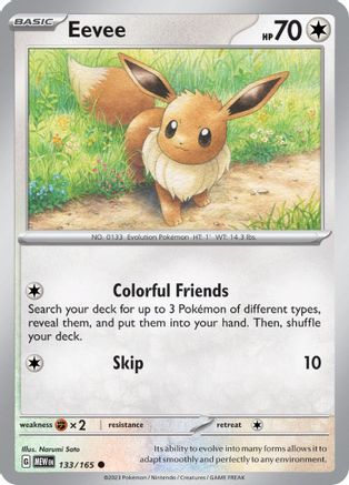 Eevee (133/165) [SV Scarlet & Violet 151] - Common