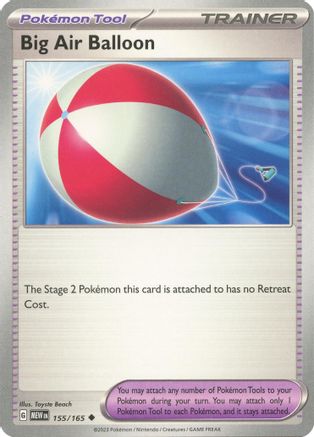 Big Air Balloon (155/165) [SV Scarlet & Violet 151] - Uncommon