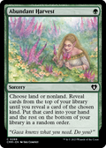 Abundant Harvest (CMM-269) [Commander Masters] Foil