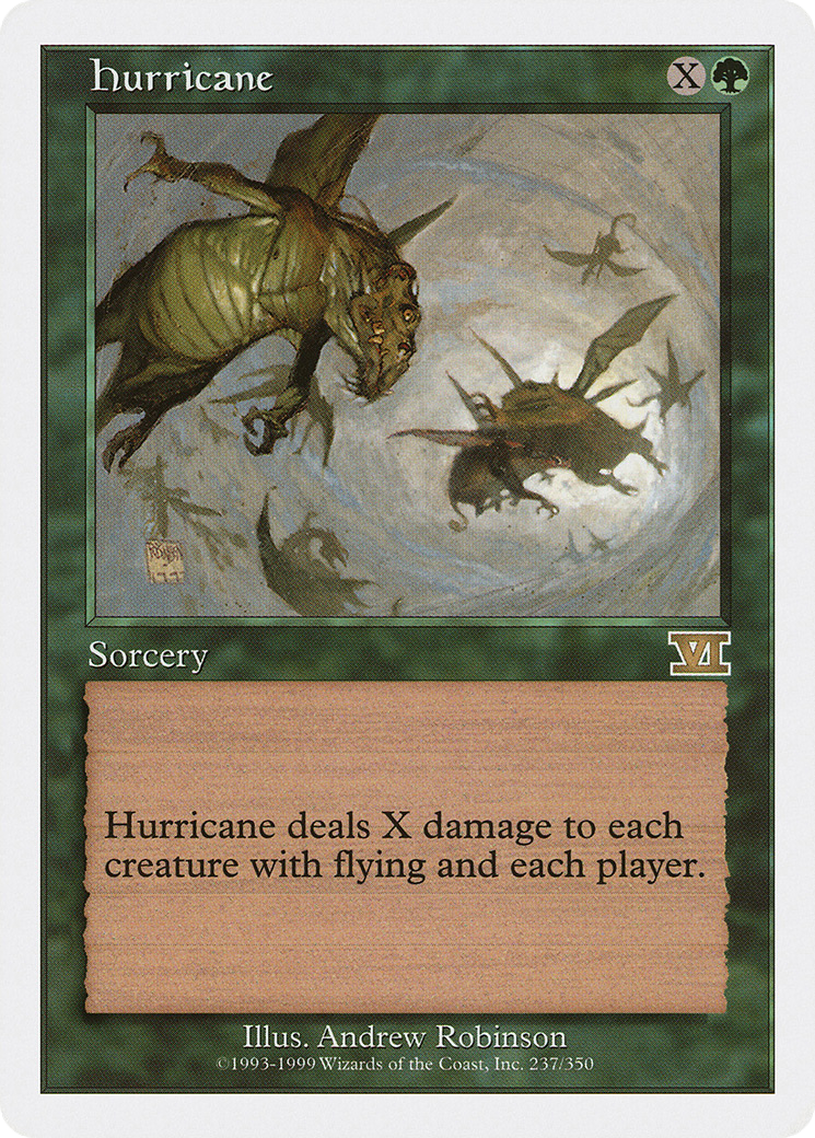 Hurricane (6ED-237) [Classic Sixth Edition]