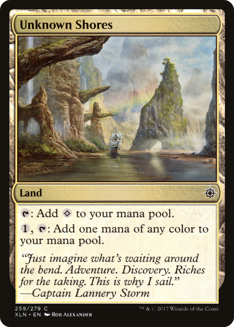 Unknown Shores (XLN-259) [Ixalan] Foil