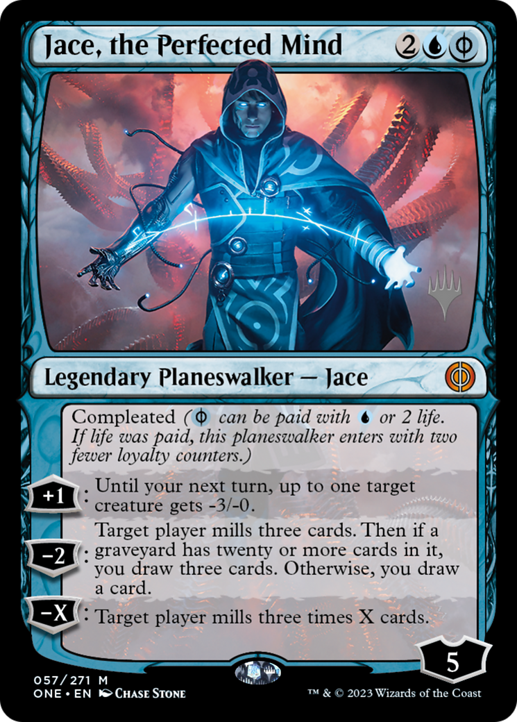 Jace, the Perfected Mind (PPONE-057) [Promo Pack: Phyrexia: All Will Be One Promos]
