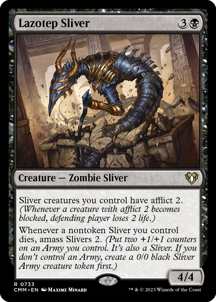 Lazotep Sliver (CMM-733) [Commander Masters]