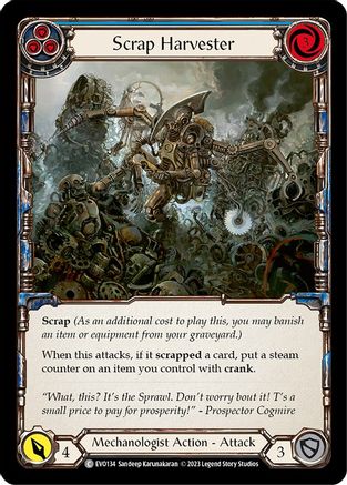 Scrap Harvester (Blue) (EVO134) - Bright Lights