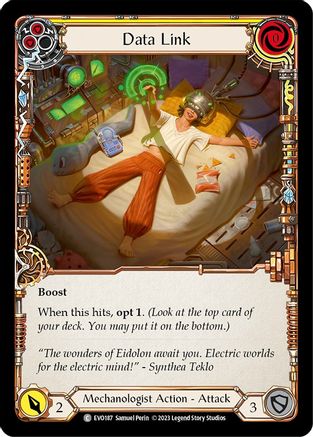 Data Link (Yellow) (EVO187) - Bright Lights