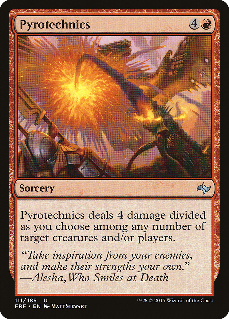 Pyrotechnics (FRF-111) [Fate Reforged] Foil