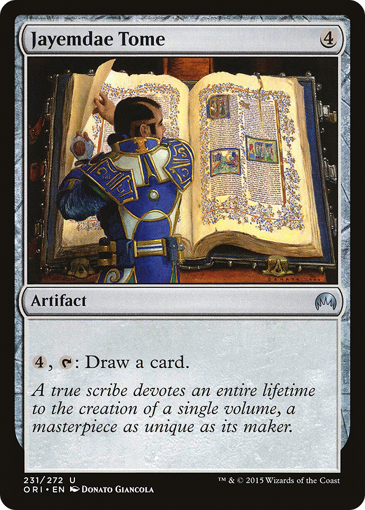Jayemdae Tome (ORI-231) [Magic Origins]
