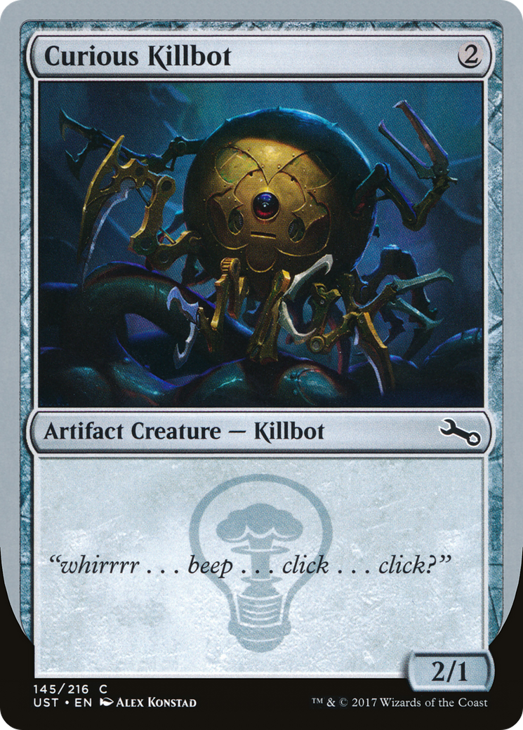 Curious Killbot (UST-145) [Unstable] Foil