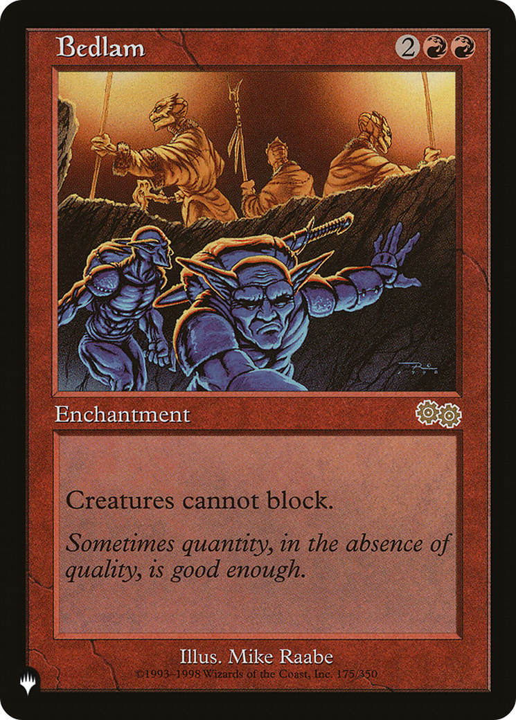 Bedlam (LIST-175/350) [The List]