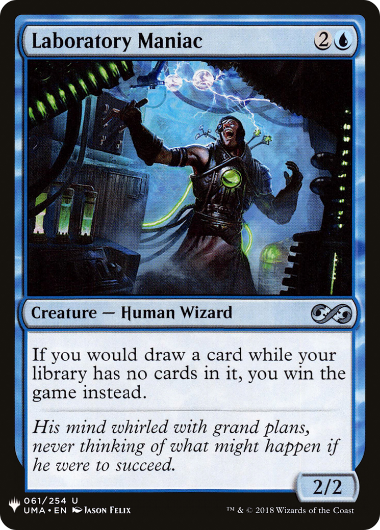 Laboratory Maniac (UMA) (LIST-061) [The List]