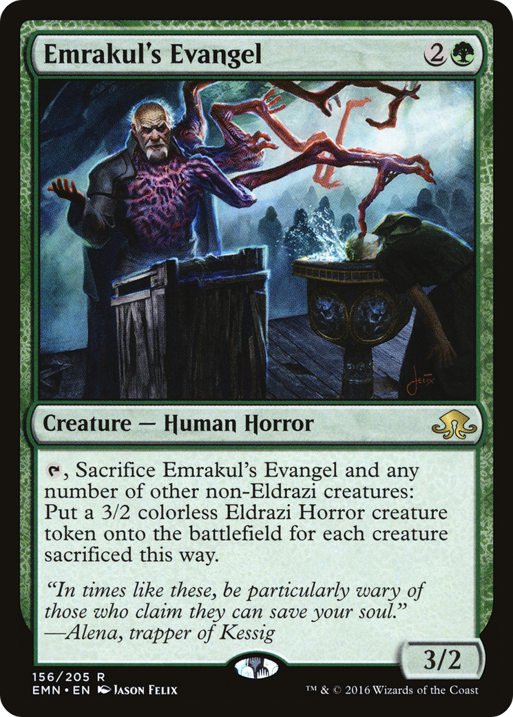 Emrakul's Evangel (EMN-156) [Eldritch Moon] Foil