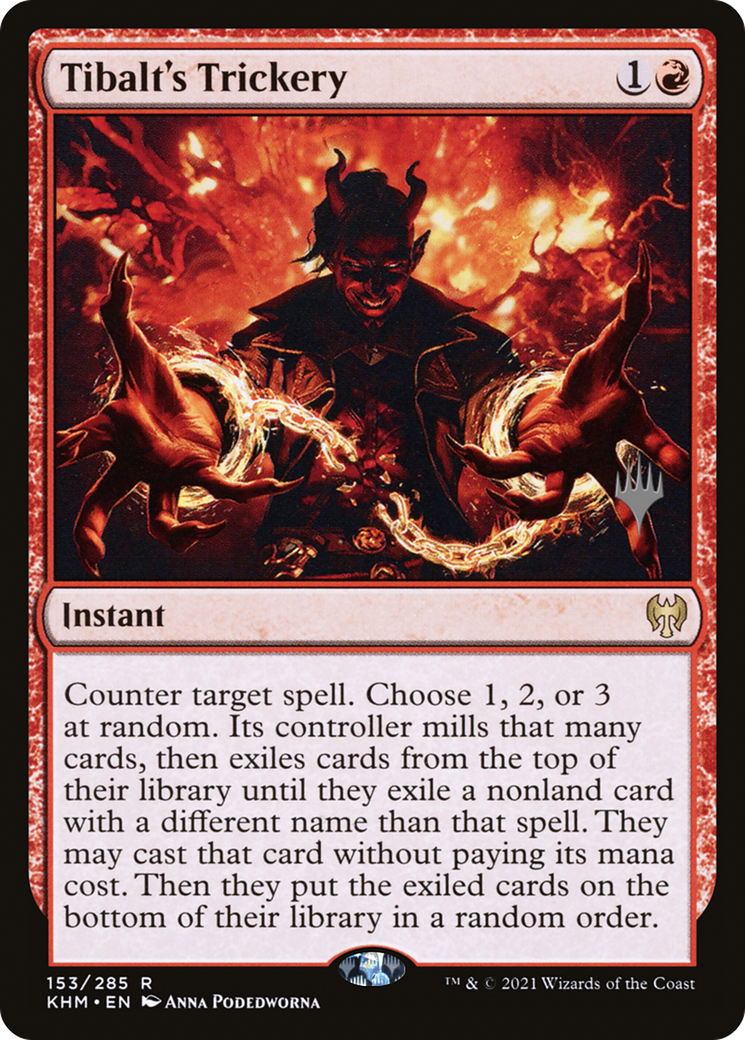 Tibalt's Trickery (PPKHM-153) [Promo Pack: Kaldheim Promos] Foil