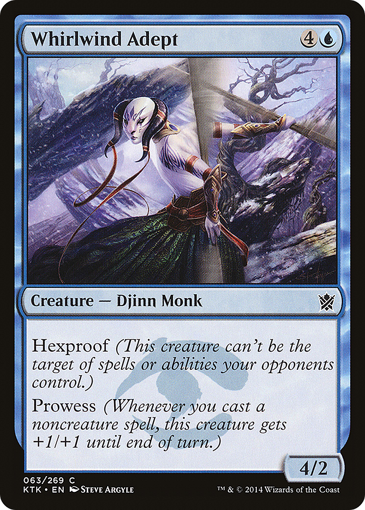 Whirlwind Adept (KTK-063) [Khans of Tarkir]