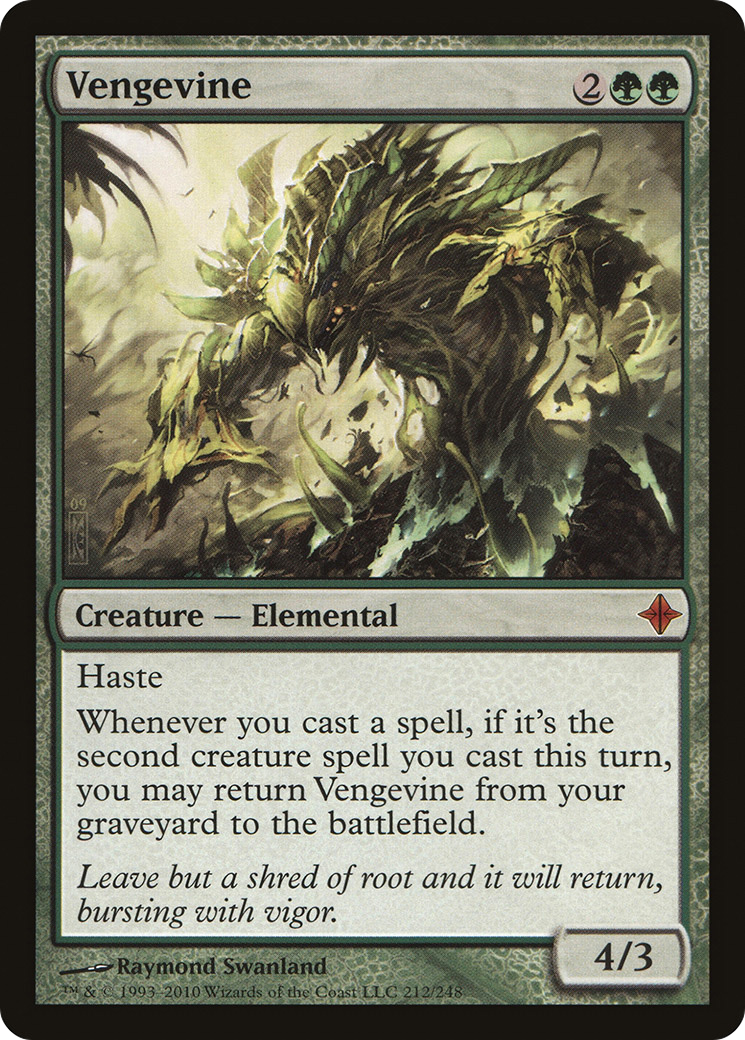 Vengevine (ROE-212) [Rise of the Eldrazi] Foil