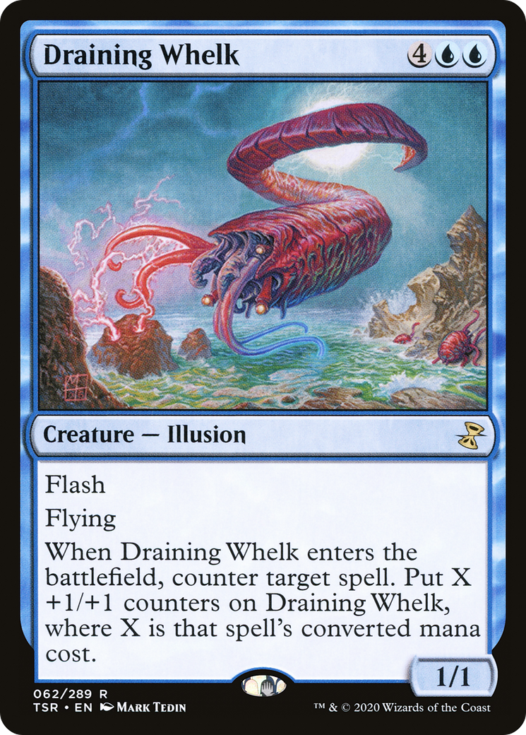 Draining Whelk (TSR-062) [Time Spiral Remastered]