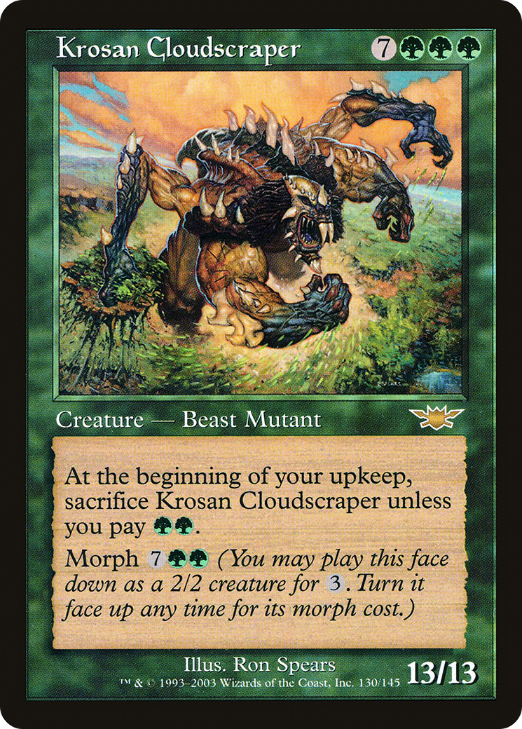 Krosan Cloudscraper (LGN-130) [Legions]