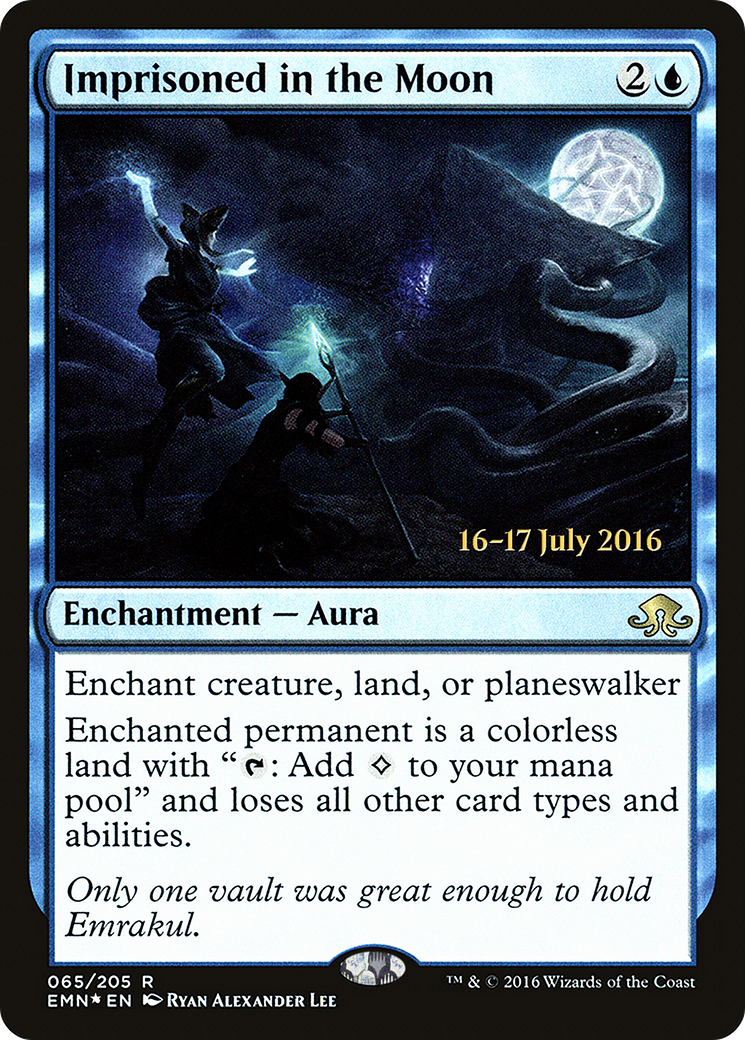 Imprisoned in the Moon (PRE-065) [Eldritch Moon Promos] Foil