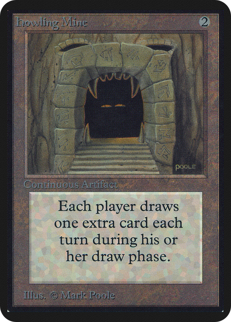Howling Mine (LEA-247) [Limited Edition Alpha]