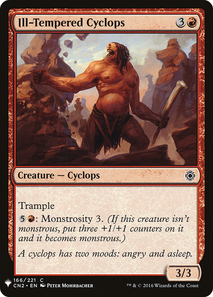Ill-Tempered Cyclops (LIST-166) [The List]