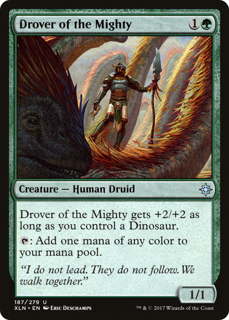 Drover of the Mighty (XLN-187) [Ixalan]