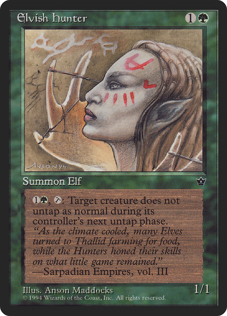 Elvish Hunter (Maddocks) [Fallen Empires]