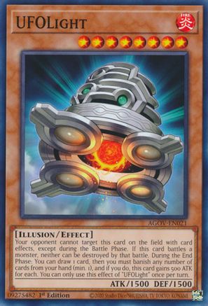 UFOLight (Common) (AGOV-EN021) - Age of Overlord 1st Edition