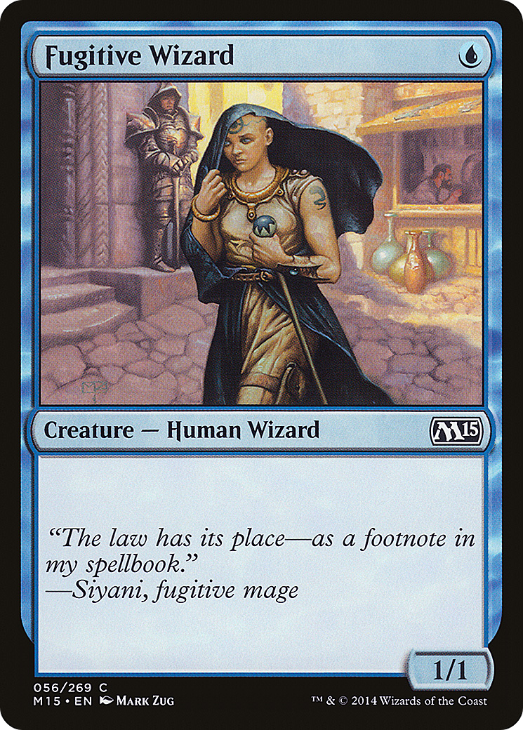 Fugitive Wizard (M15-056) [Magic 2015] Foil