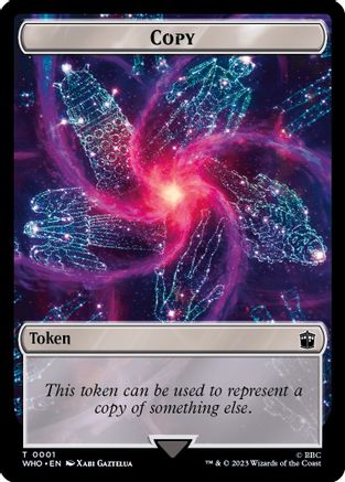 Copy // Food (0027) Double-Sided Token (WHO-1 // 27) [Universes Beyond: Doctor Who]