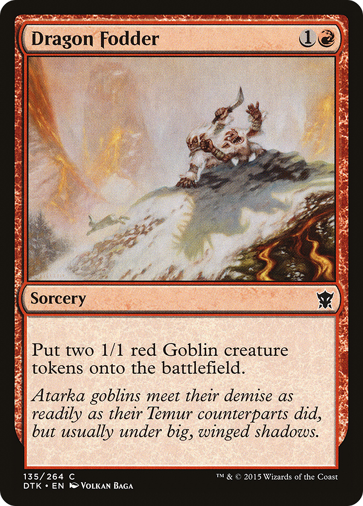 Dragon Fodder (DTK-135) [Dragons of Tarkir]