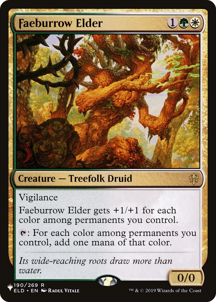 Faeburrow Elder (LIST-190/269) [The List Reprints]