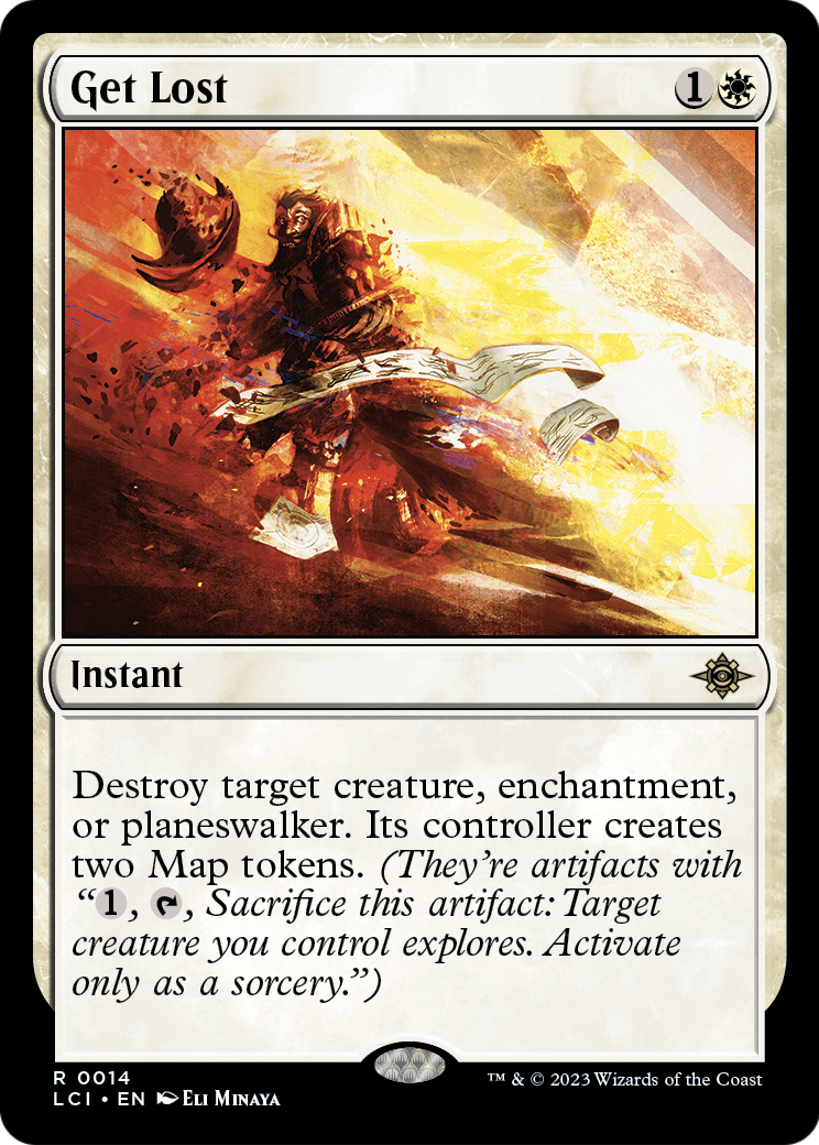 Get Lost (LCI-014) [The Lost Caverns of Ixalan] Foil