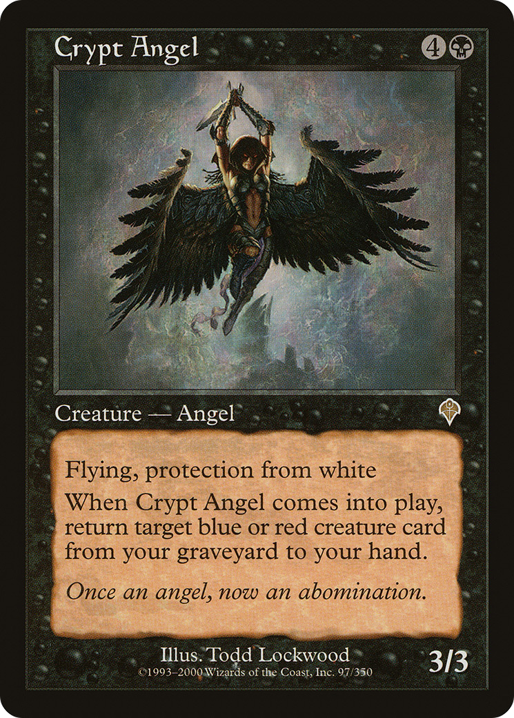 Crypt Angel (INV-097) [Invasion] Foil