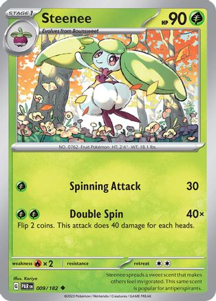 Steenee (009/182) [SV04 Paradox Rift] Reverse Holofoil - Uncommon