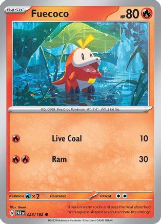 Fuecoco (023/182) [SV04 Paradox Rift] - Common