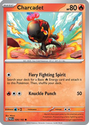Charcadet (026/182) [SV04 Paradox Rift] - Common