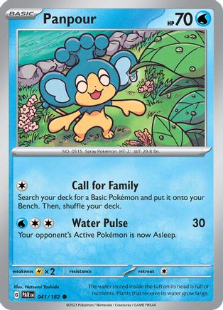 Panpour (041/182) [SV04 Paradox Rift] Reverse Holofoil - Common