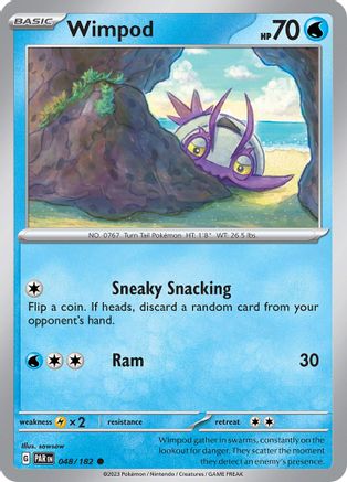 Wimpod (048/182) [SV04 Paradox Rift] Reverse Holofoil - Common